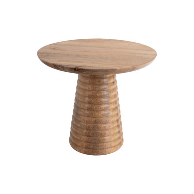 Side table Force layered base mango wood