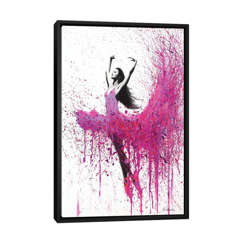 «Love Yourself First», impression sur toile, H 26 po x l 18 po x P 1,5 po, Toile avec cadre noir, Pas de tapis