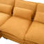 Canapé en U en forme de nuage, canapé modulaire 4 places en chenille confortable de 110 po pour le salon, canapé-lit modulaire avec méridienne double-1734904351