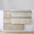 Woven Texture Stripe Bath Rug 22X58"