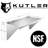 KUTLER Stainless Steel Shelf - NSF Commercial Wall Shelving-107227006