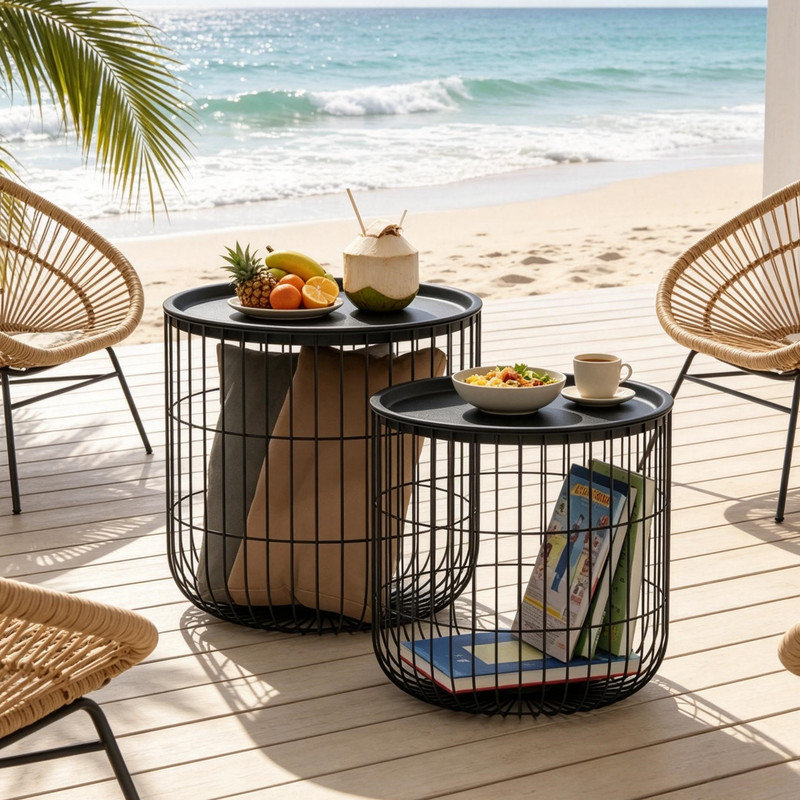 Ensemble de tables d'appoint Modern
