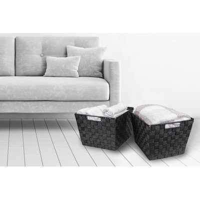 Ensemble de paniers en tissu