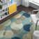 Tapis bleu Dews