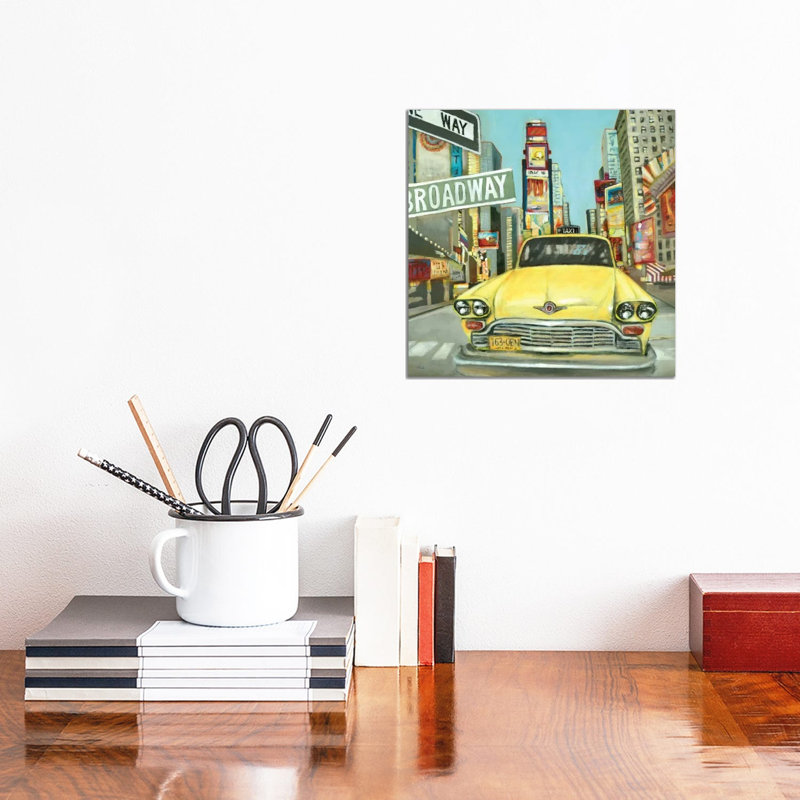 New York by Randy Hibberd - Wrapped Canvas Painting, 30.48 cm H x 30.48 cm W