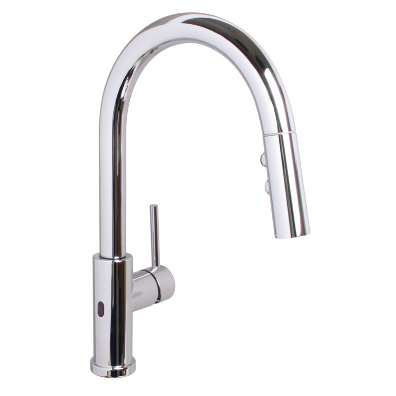 Robinet de cuisine à poignée simple Neo, Chrome poli