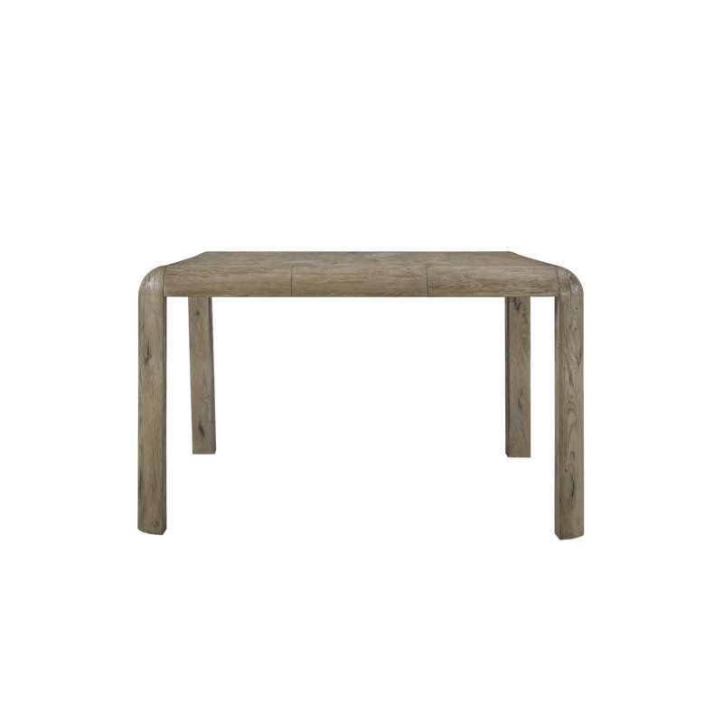 Table à hauteur de comptoir - placage de chêne noueux anglais
