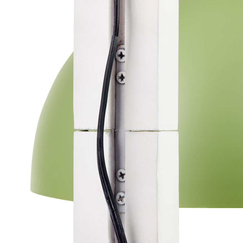 Applique murale d'intérieur industrielle 28,5 "H - Longshore Tides, Naturel, Vert