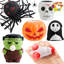 6 jouets spongieux d'Halloween 6 pièces
