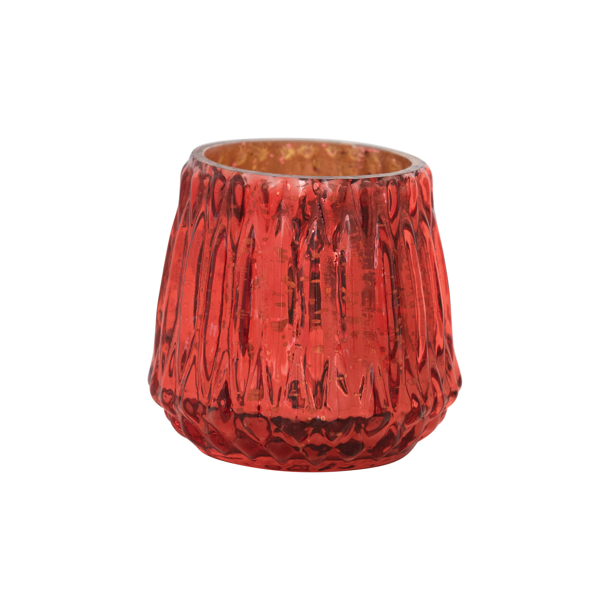 Mercury Glass Tabletop Votive Holder