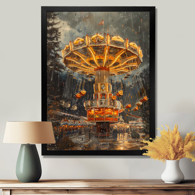 Carousel Amusement Parks Adventure I - Amusement Parks Wall Art