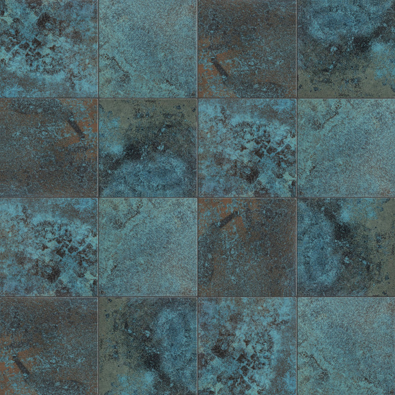 Ocean 6" x 6" Porcelain Stone Look Wall & Floor Tile