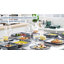 16 Piece Stoneware Dinnerware Set, Service for 4 -950256155