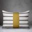 Housse et insert de coussin rectangulaire d'extérieur Mirrored Stripes 17-1267666782