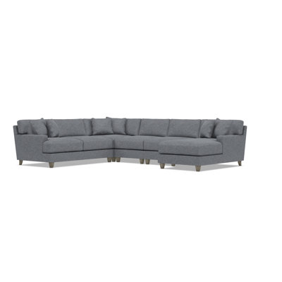 Bernhardt Mila 5-Piece Fabric Sectional