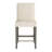 Jacub Upholstered 25'' Counter Stool with Solid Wood Frame-984492655