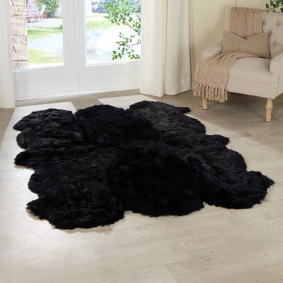 Olsson Solid Colour Sheepskin Area Rug