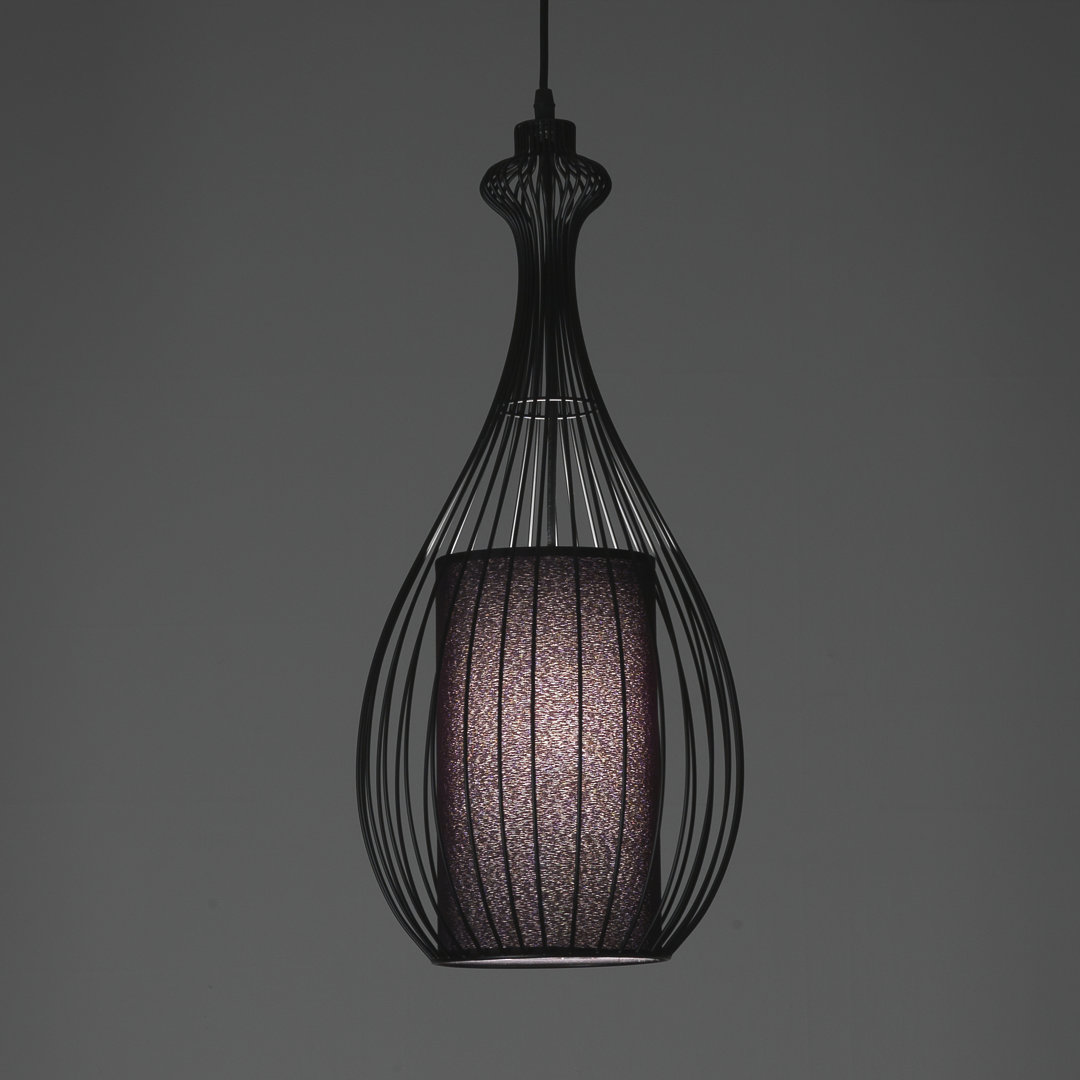 1-Light Novelty Geometric Pendant