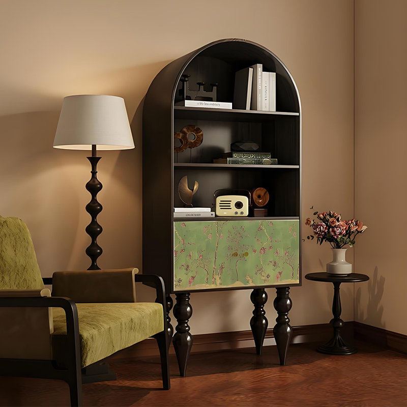 American style storage bookcase