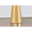 Cashel Rechargeable Table Lamp in Aged Brass