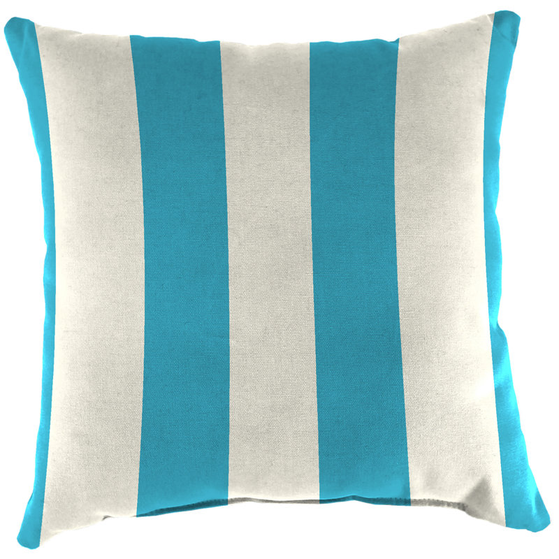 16" x 16" Outdoor Throw Pillow, Belk Nautical, Checkered