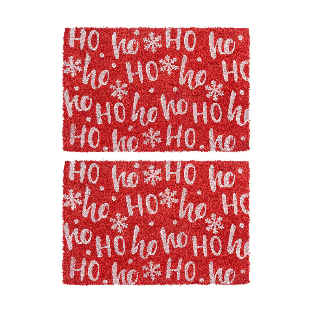 Nicola Spring - Christmas Coir Door Mats - 60 x 40cm
