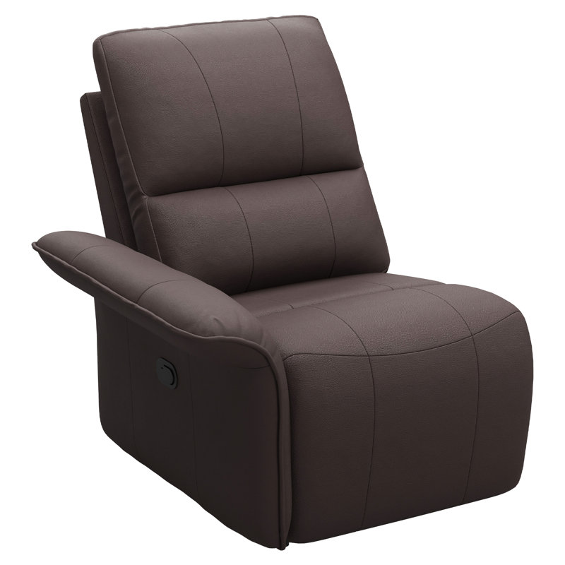 Module droit pour fauteuil inclinable Irene, Brun
