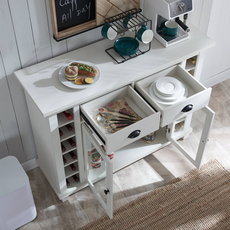 Buffet de service bahut, Blanc