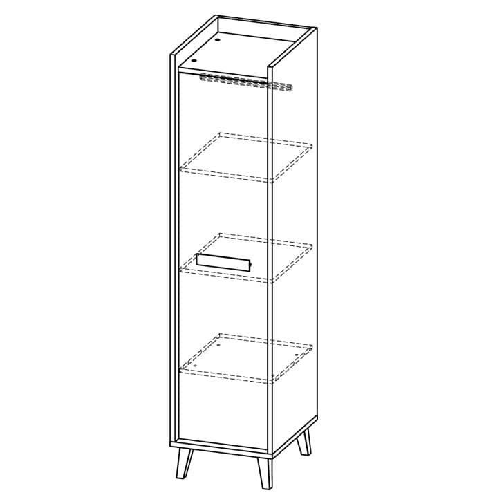 Arelious 47cm Sideboard