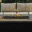 Emeram 43 Inch Propane Outdoor Fire Pit Table with Lid-695320237