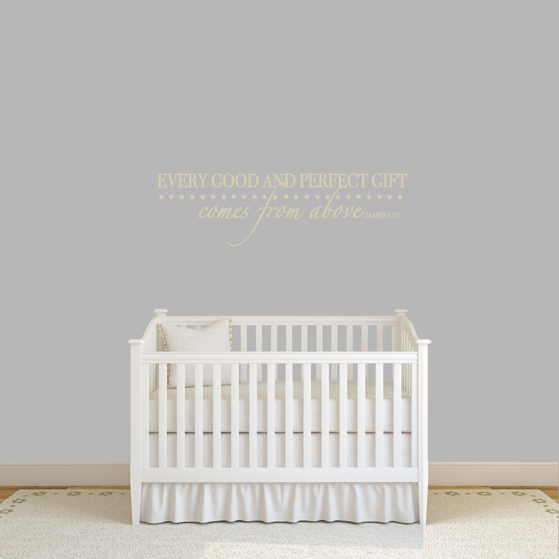 Décalcomanie murale tous good et perfect Jobe, Beige clair