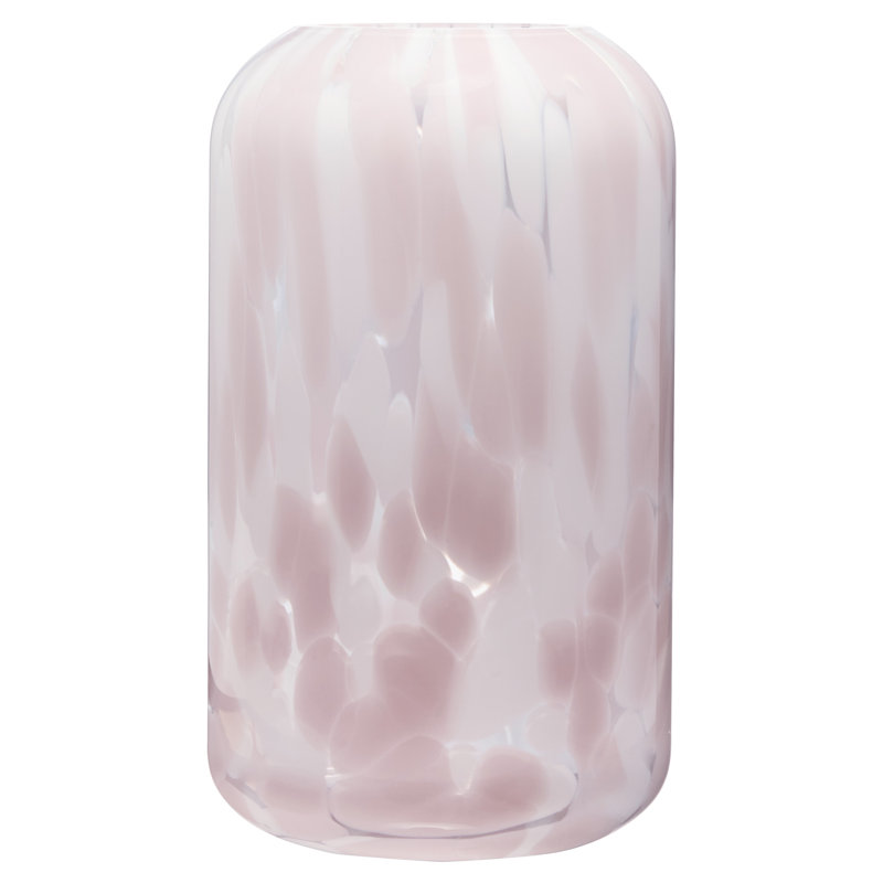 Lava Vase, Pink, 8.25"