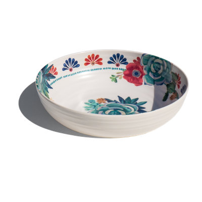 Desert Succulent Low Bowl, (newWave) 8.0"/43.3 oz, Set of 6