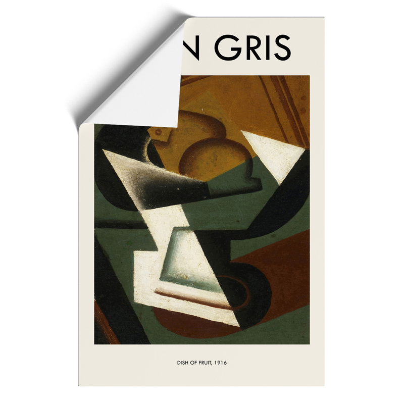 Cafeteria by Juan Gris - No Frame Painting, 59cm H x 42cm W x 0.1cm D