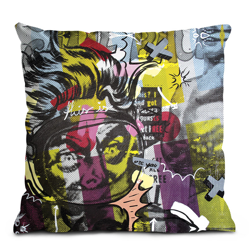 Marilyn Square Pillow Cover