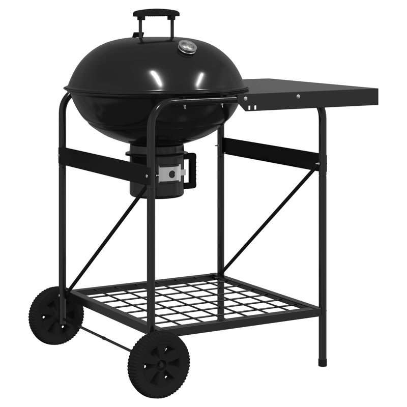 VidaXL 91cm W Wood Pellet Grill