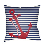 Striped Indoor/Outdoor Throw Pillow