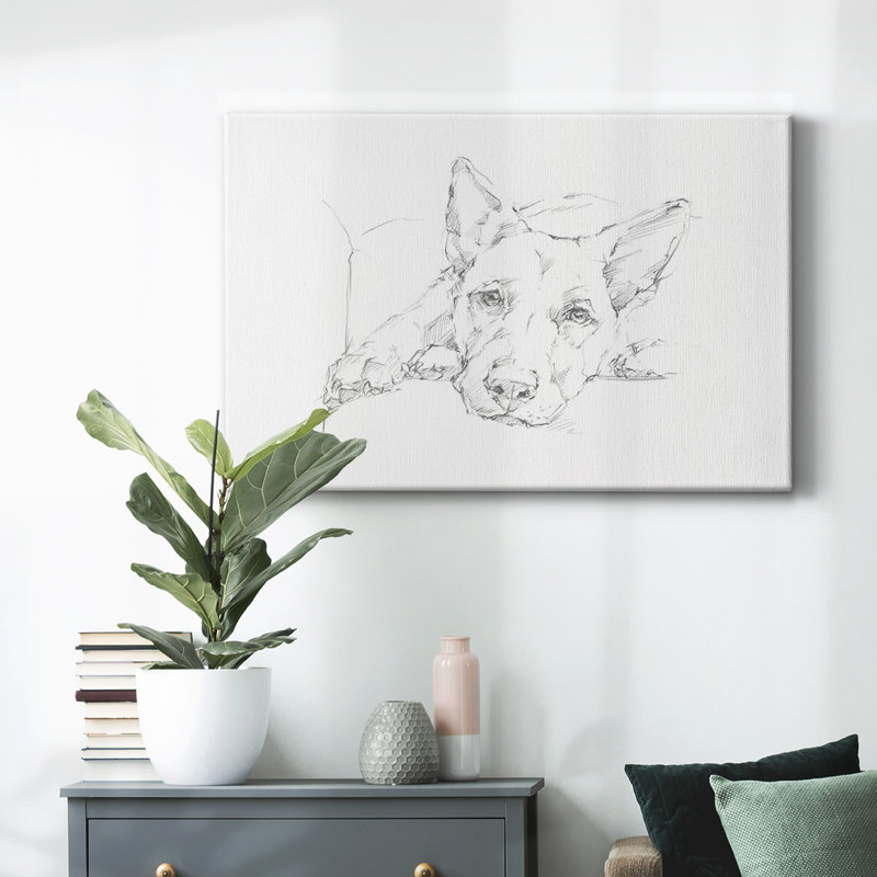 Toile tendue Lazy Dog IV-Gallery