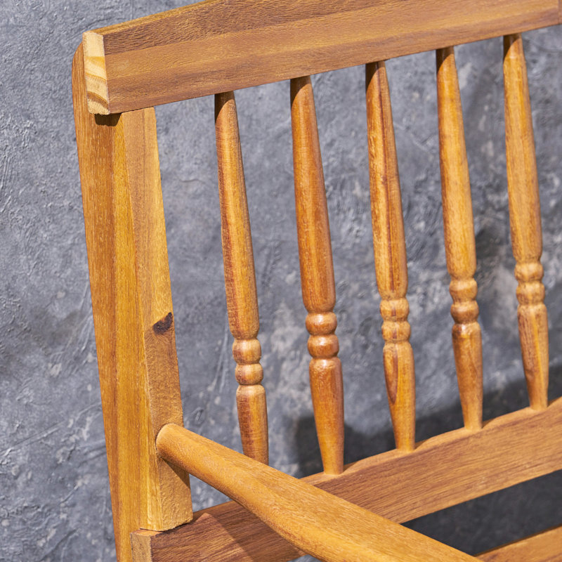 Banc Imperial avec détails fabriqués à la main, bois, banc, profondeur de siège 45,25 pouces, Teck