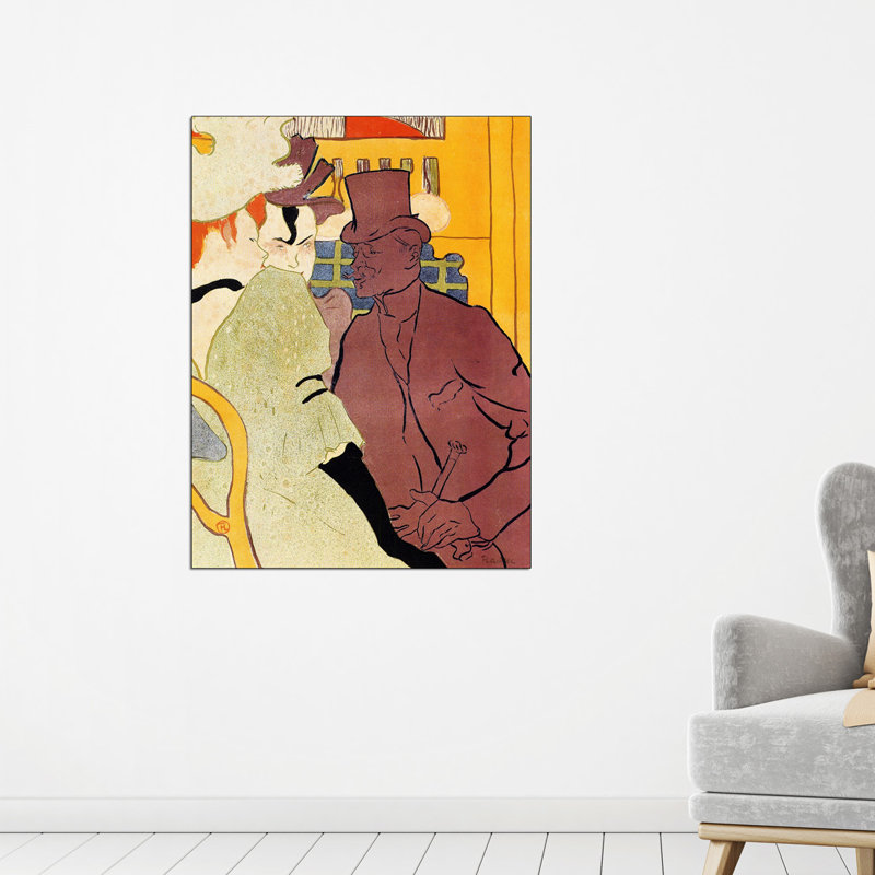 Henri De Toulouse-Lautrec - Wrapped Canvas Painting