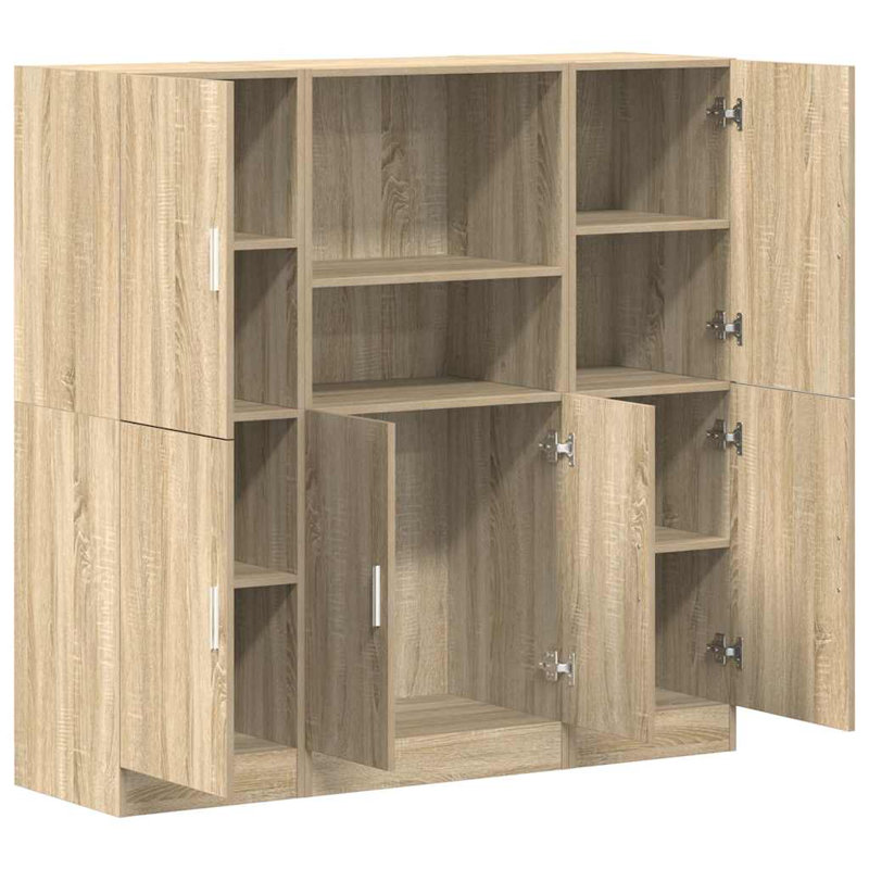 2 131.5cm Kitchen Pantry, Sonoma oak