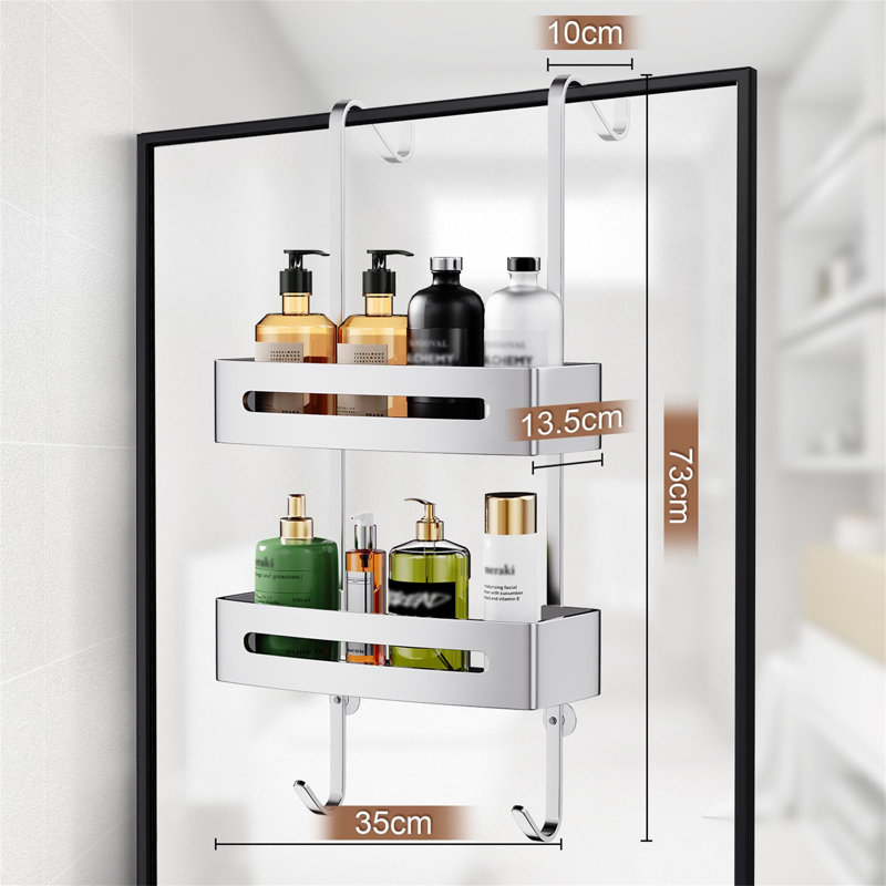 Metal Wall Bathroom Shelves