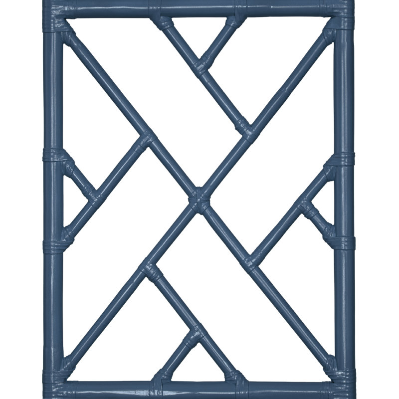 Alden Open-Frame Headboard, Navy Blue, King