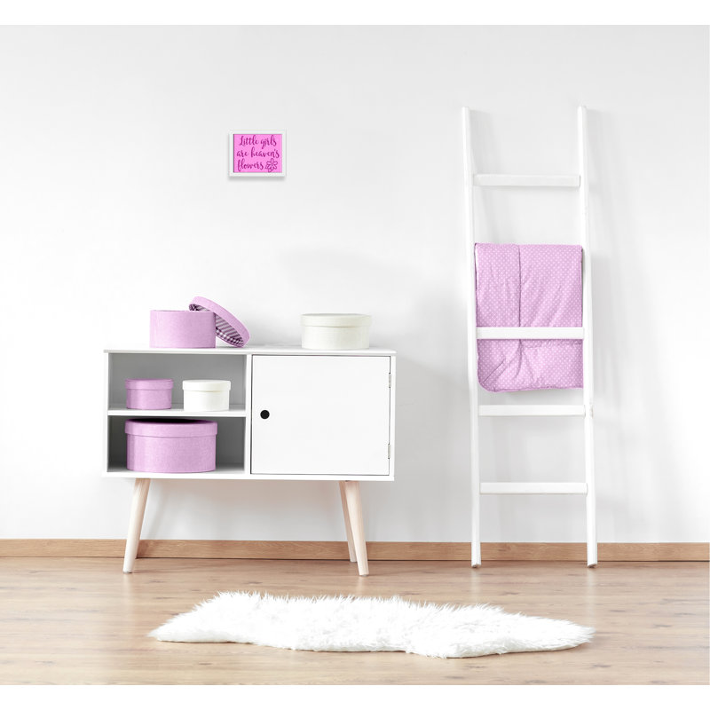 Adhésif décoratif juvénile, H 8 po x l 10 po x P 1,18 po, Encadré de boîte blanc