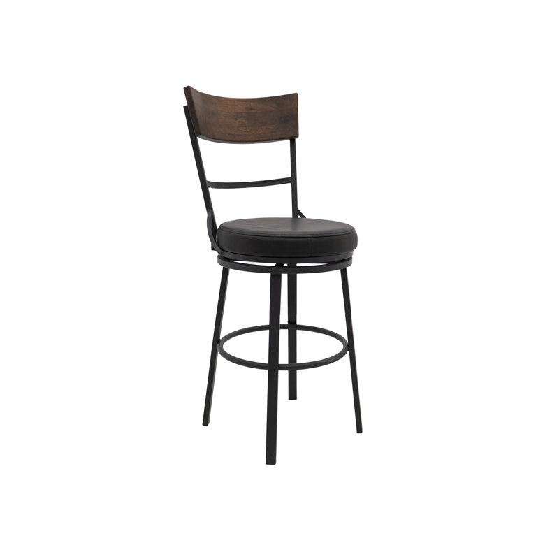 Upholstered Seat, Counter Stool (24" Seat Height)