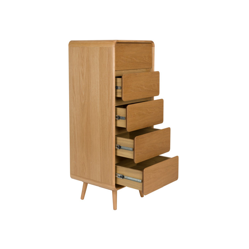 Cabinet Solid Wood Accent Cabinet, Beige