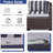 Outdoor Sectional Cushions, Outdoor Cushions For Patio Furniture Replacement, Waterproof Patio Furniture Cushions, Patio Sectional Cushions For Outdoor Sofa(14Pcs)-1756867095