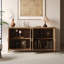 Armoire d'appoint 60 "en bois avec 4 portes 60"
