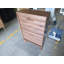 23.6-inch Walnut Wood Slim Flip-Top Shoe Cabinet