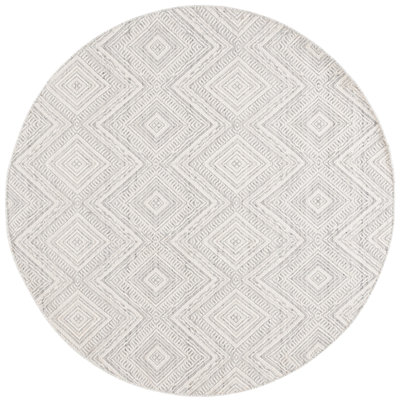 Kondrad Flatweave Wool And Cotton Geometric Rug